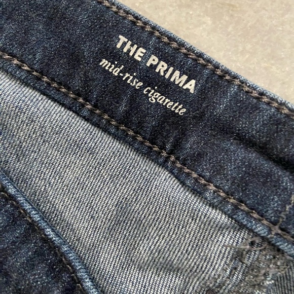 AG Adriano Goldschmied The Prima Jeans Size 30R Mid Rise Cigarette Straight Leg - Picture 12 of 12